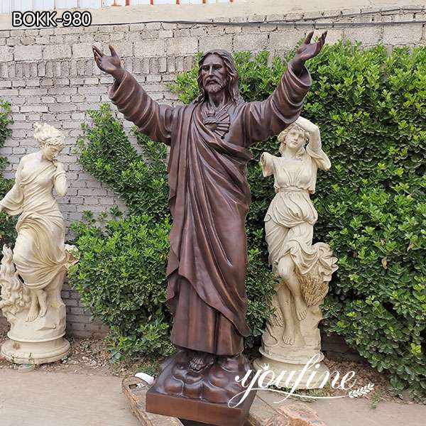 Catholic Life Size Bronze Jesus Christ Statue for Sale BOKK-980