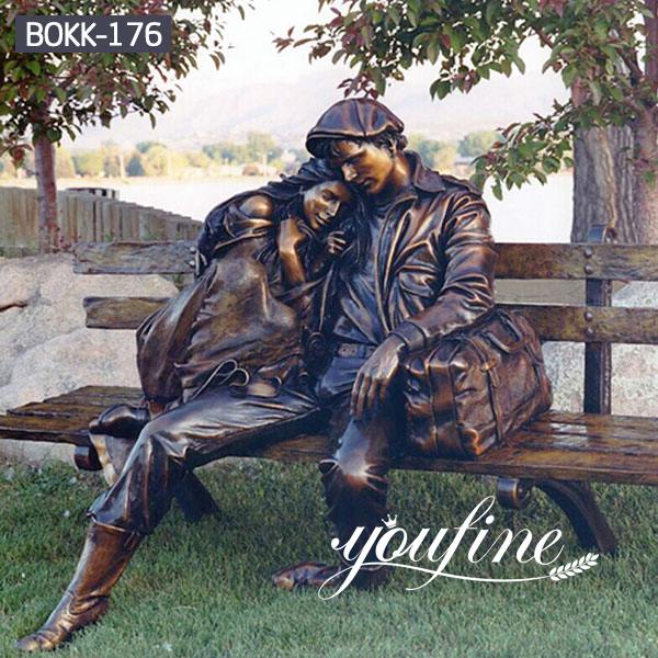 Life Size Custom Bronze Lover Statue for Sale BOKK-176