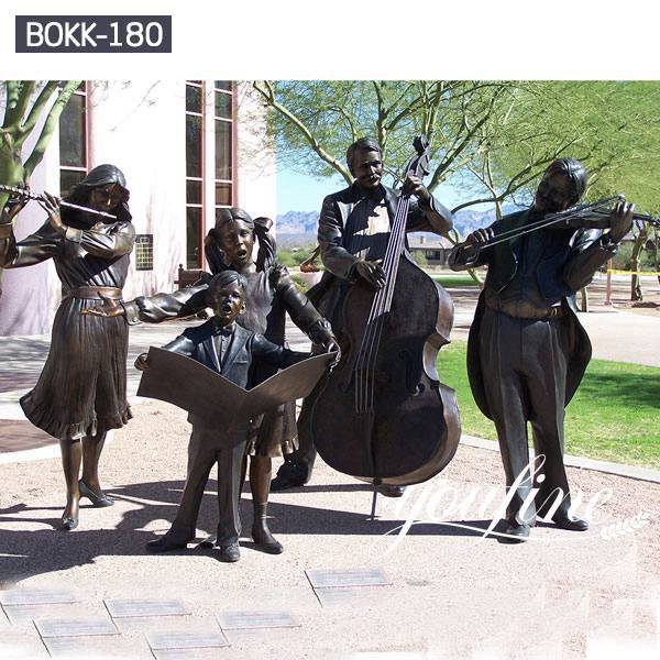 Life Size Bronze Musician Statue Group for Sale BOKK-180