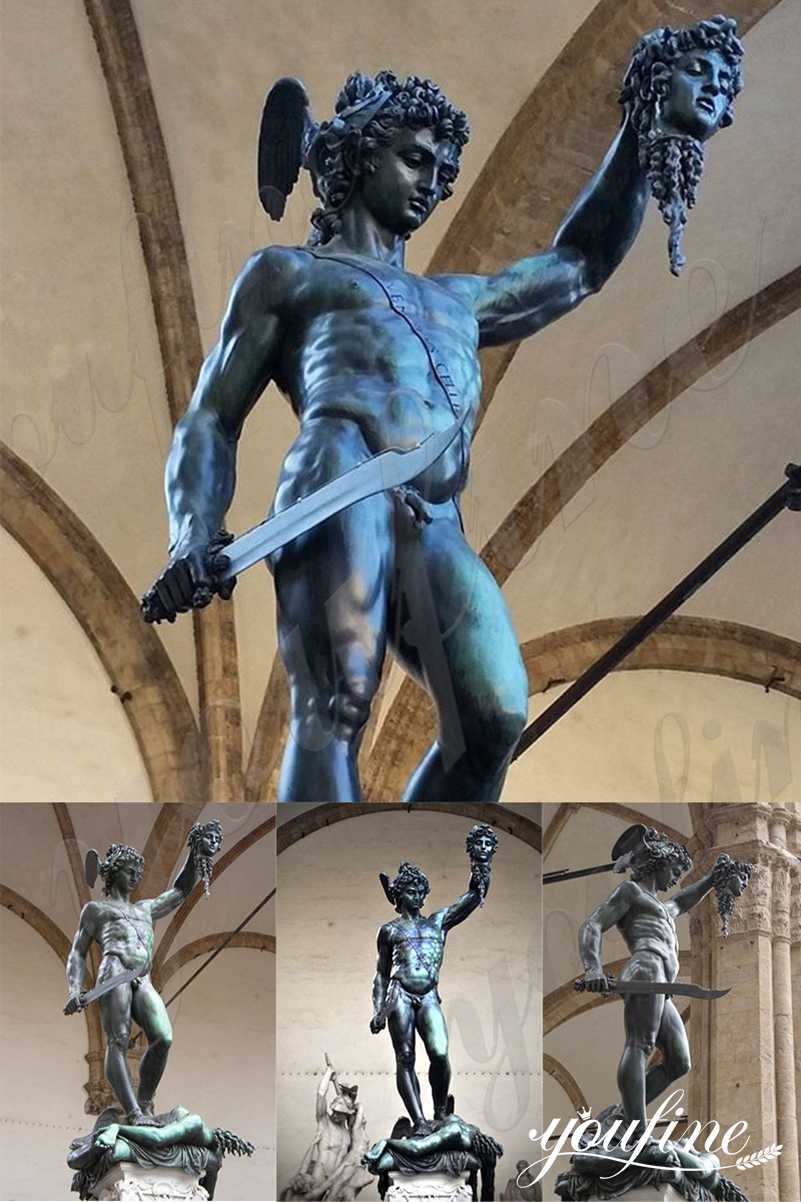 Perseus and Medusa statue