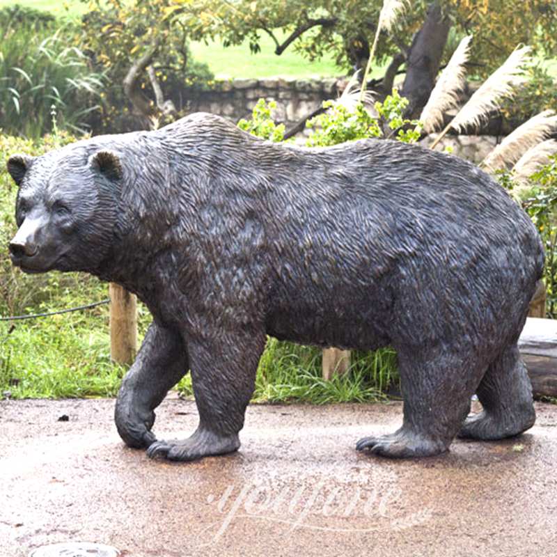 Life Size Bronze Bear Statue Outdoor Antique Animal Statue for Sale for Garden Decor BOKK-02-YouFine Sculpture Life Size Bronze Bear Statue Outdoor Antique Animal Statue for Sale for Garden Decor BOKK-02-YouFine Sculpture