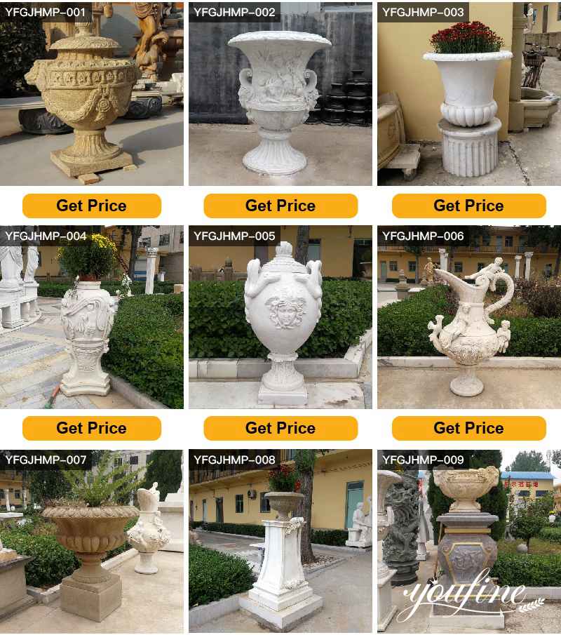 marble garden planter for salemarble garden planter for sale