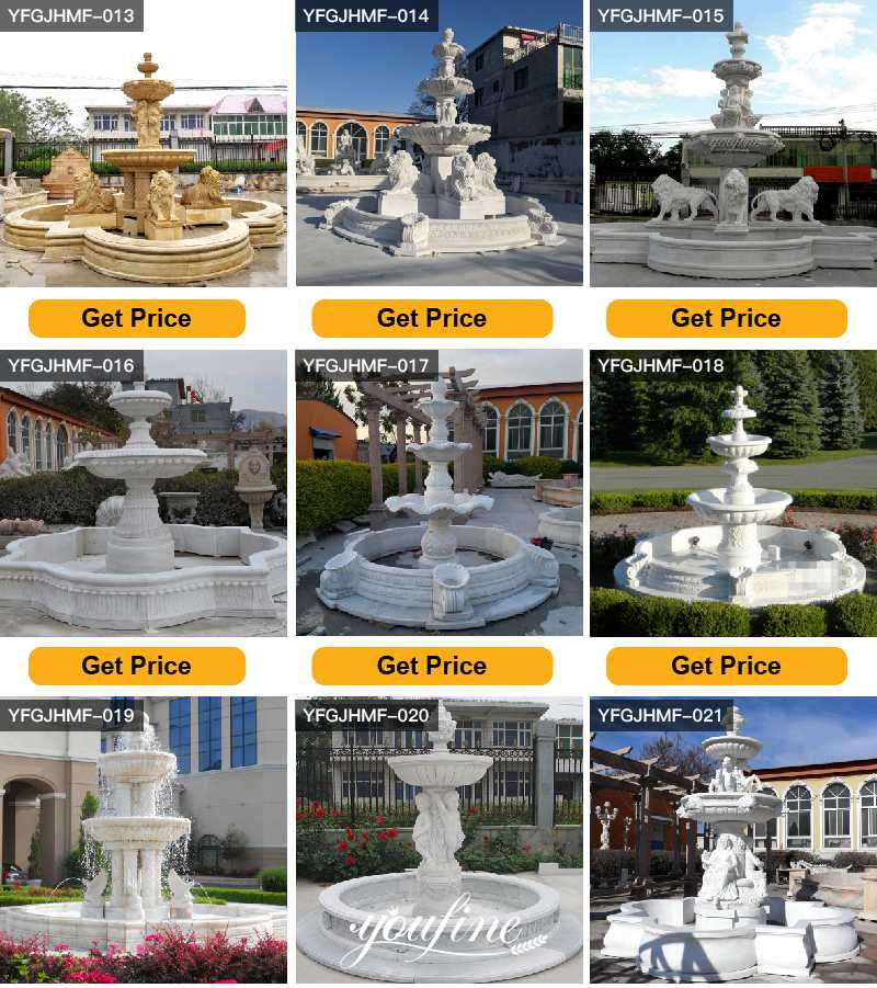 marble water fountain for sale