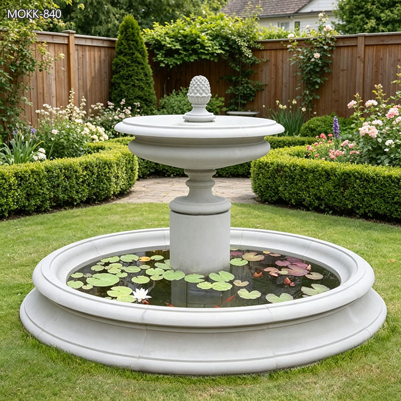 tiered simple fountain