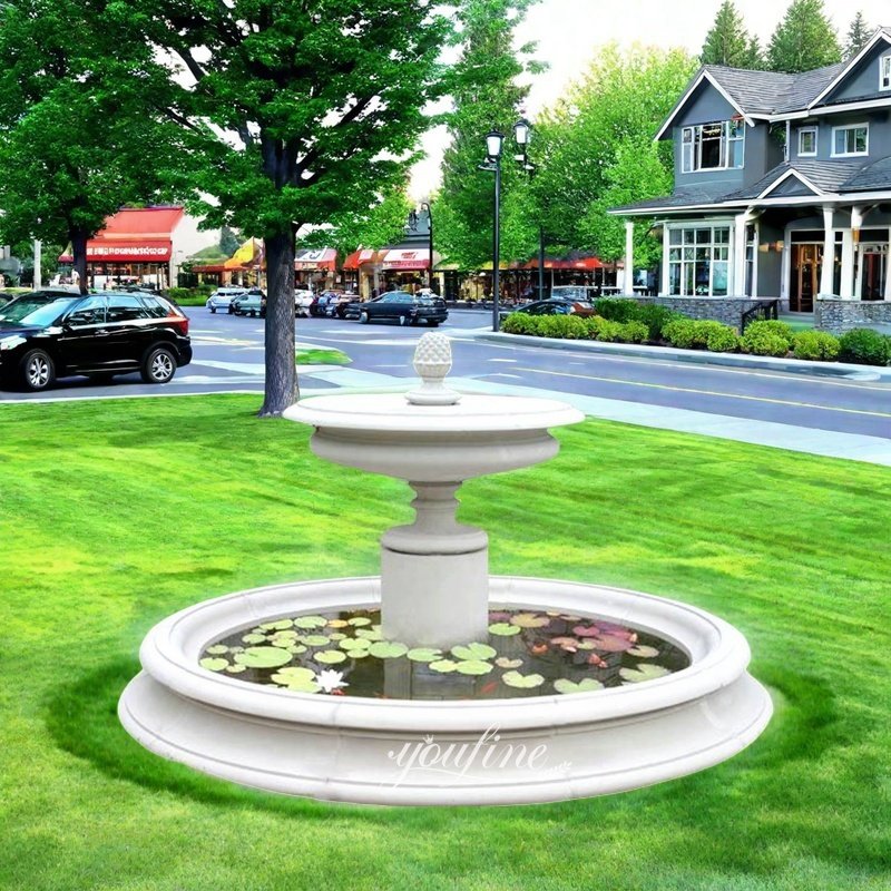 white Simple Fountain
