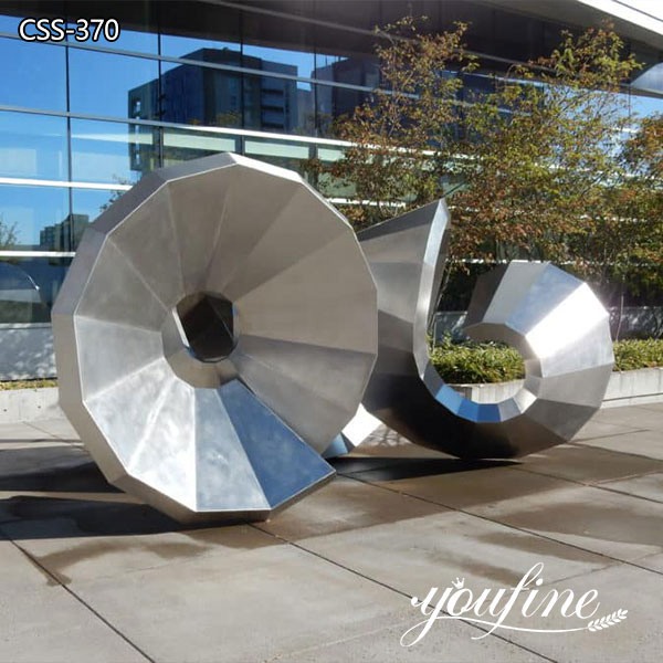 Abstract Large Stainless Steel Garden Sculpture for Sale CSS-370