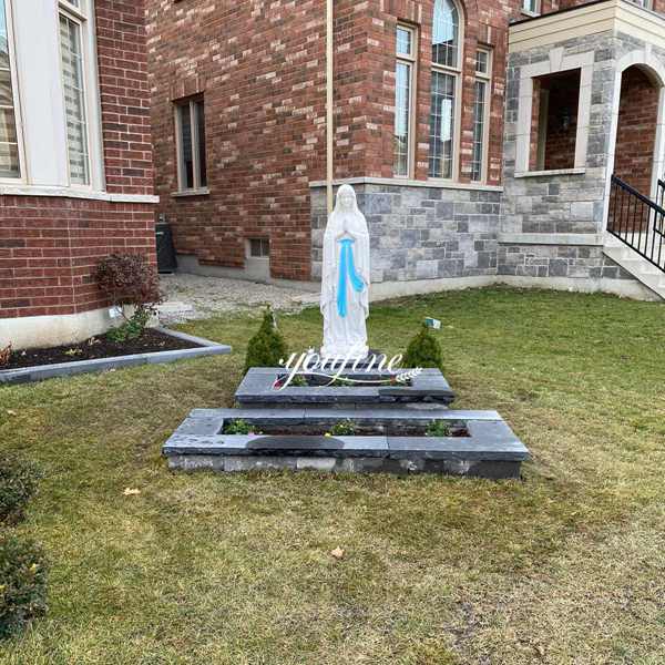 Catholic our lady of Lourdes statue