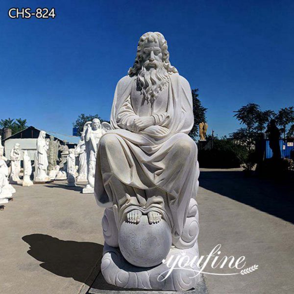 Hand Carved Catholic Jesus Marble Statue Garden for Sale