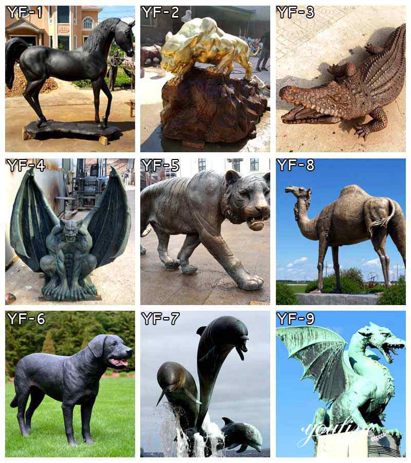 bronze-animal-statue for sale