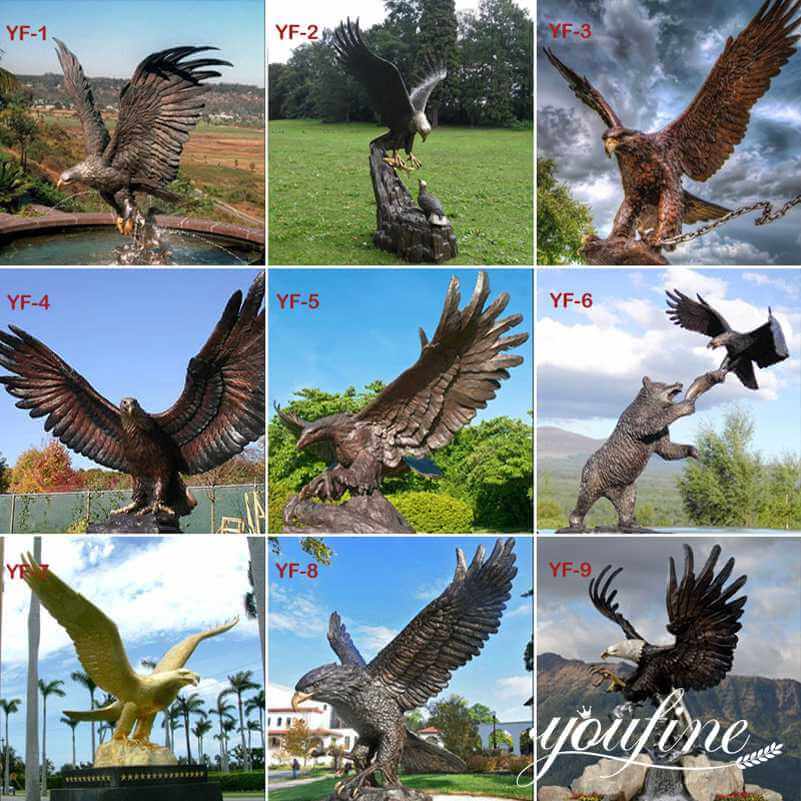 bronze eagle statues wholesale