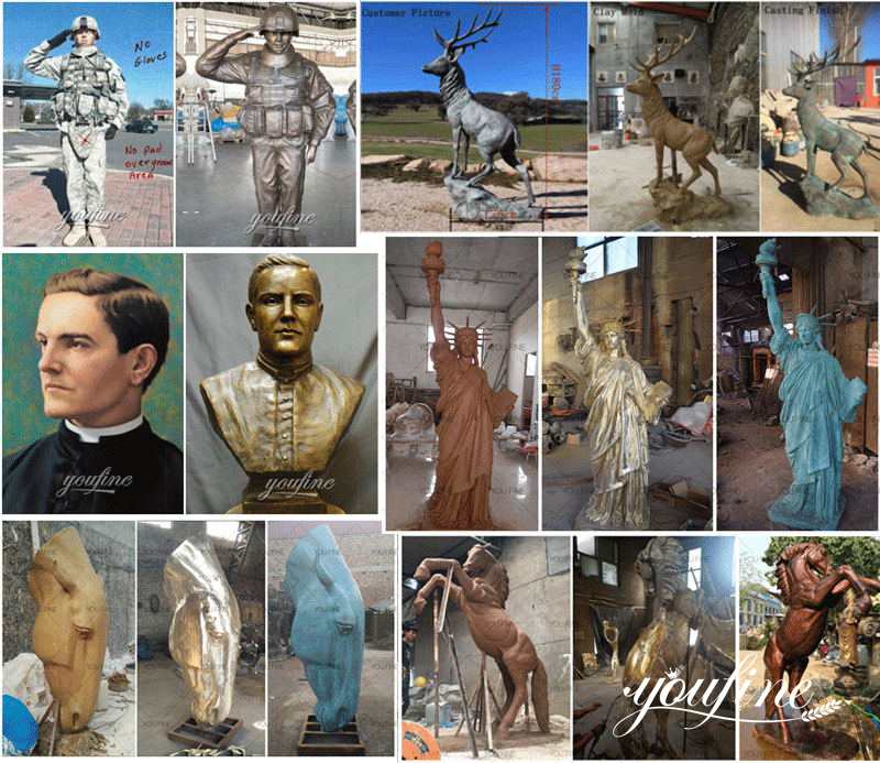 custom bronze sculptures