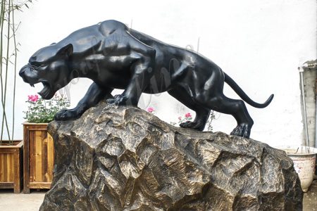 Black Panther Animal Statue BOKK-653