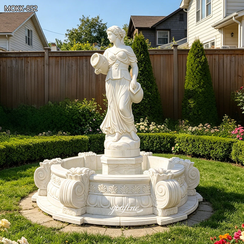 lady water fountain