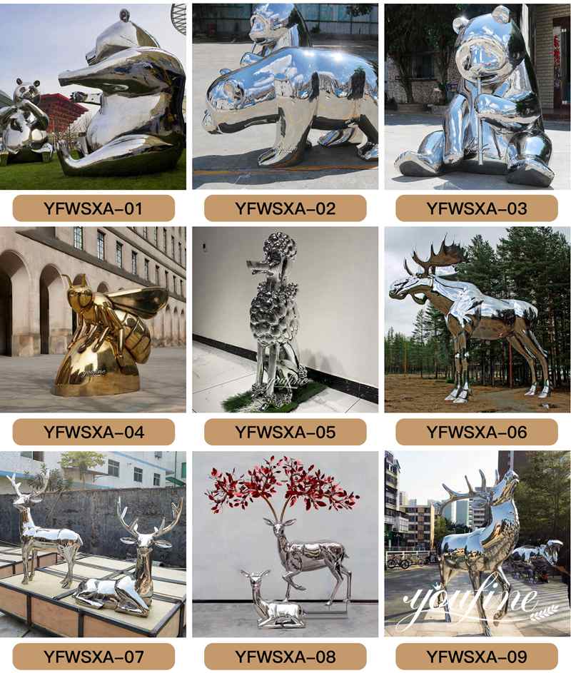 large metal animal sculpture