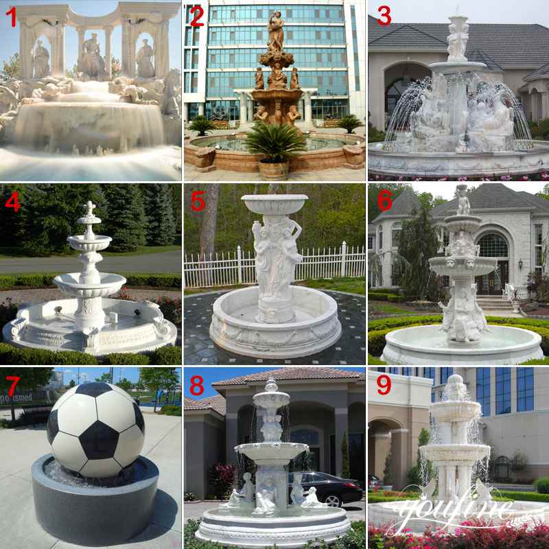 marble garden fountain