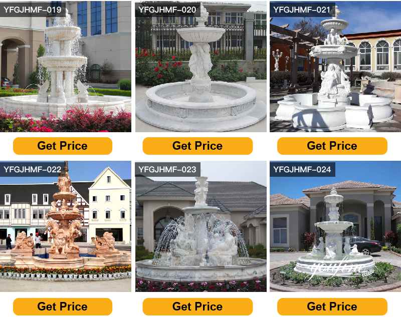 marble water fountains