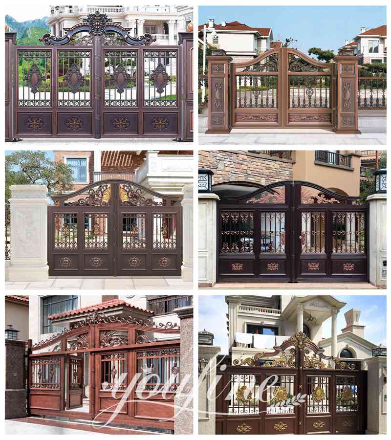 modern front gate design-YouFine Sculpture