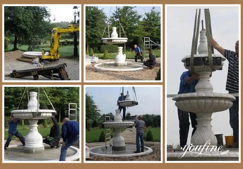 outdoor marble fountain for sales