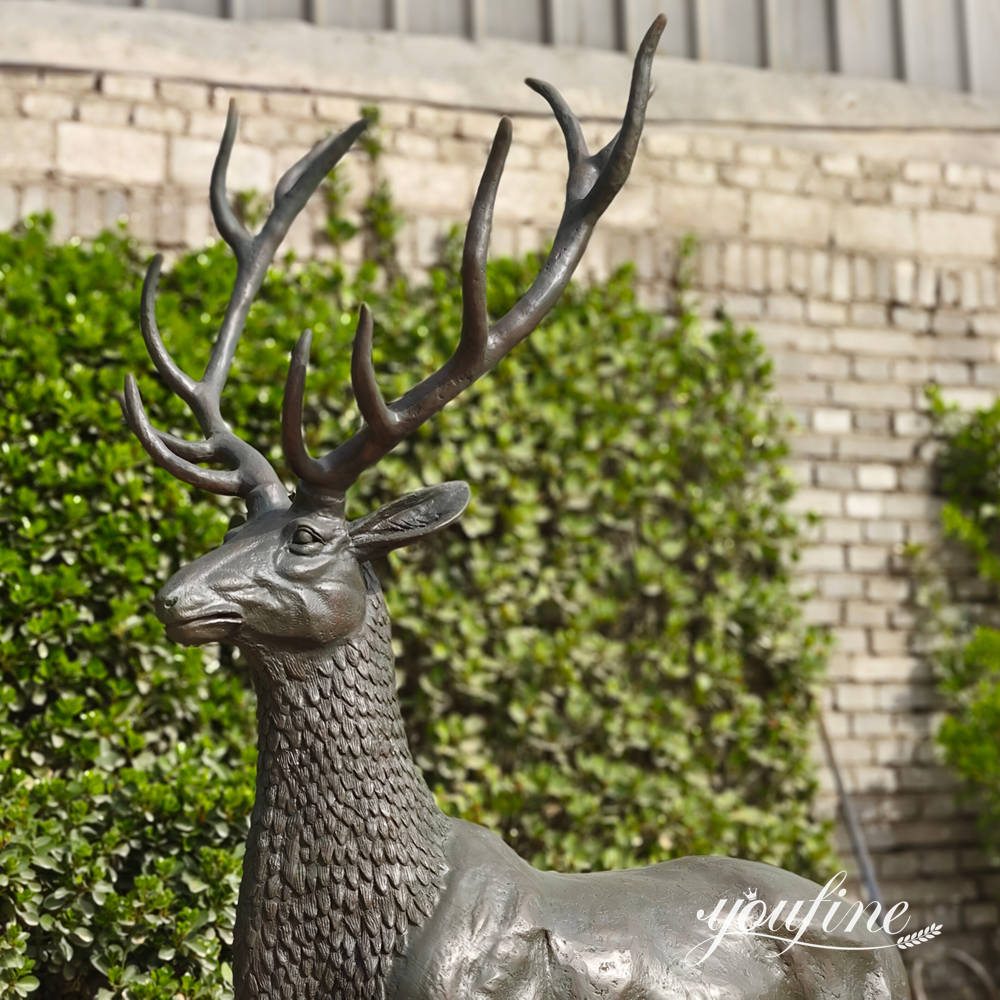 stag detalhes da escultura