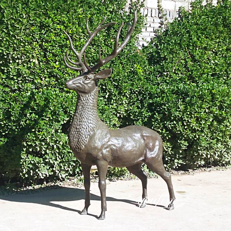 stag statue