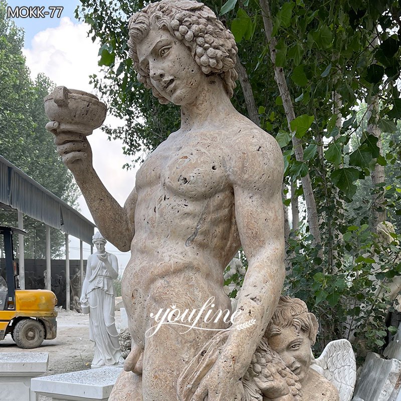 god of wine sculpture