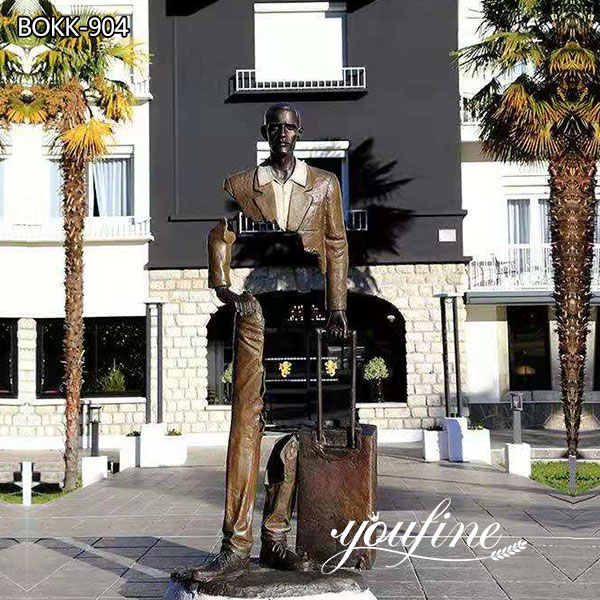 Bronze Art Bruno Catalano Traveller Statue for Sale BOKK-904