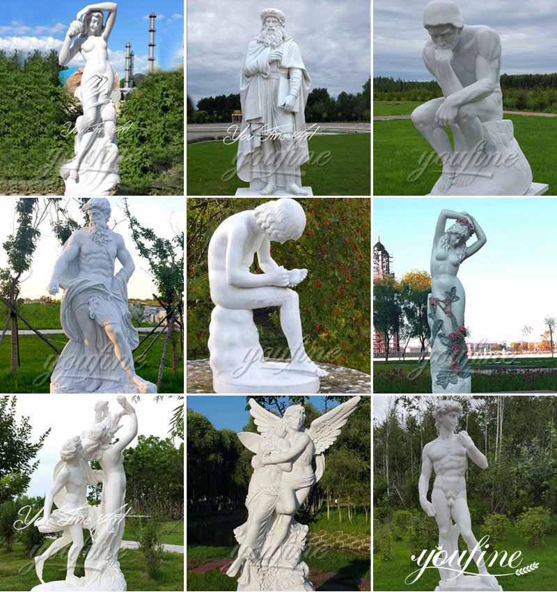 Classical Life Size Marble Statue for Sale