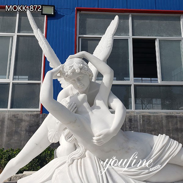 Exquisite Cupid and Psyche Statue Details
