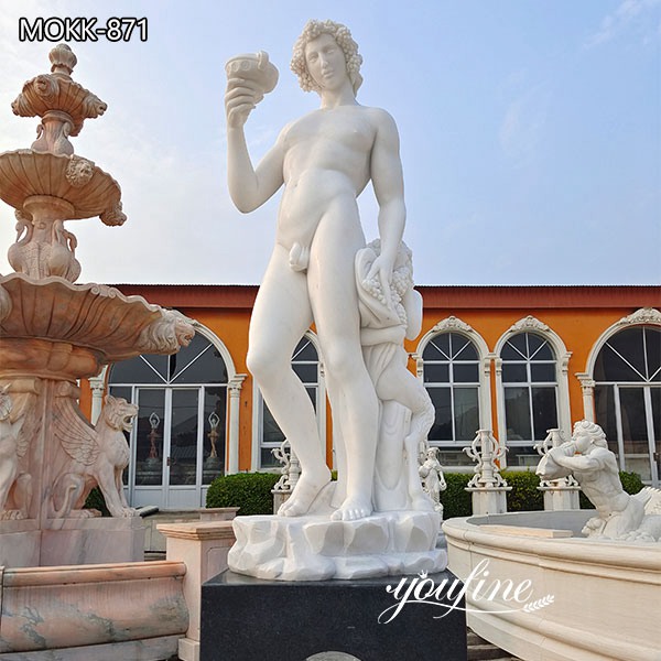 Famous Marble Michelangelo Bacchus Statue for Sale MOKK-871