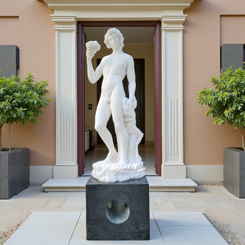 Michelangelo Bacchus Statue for garden