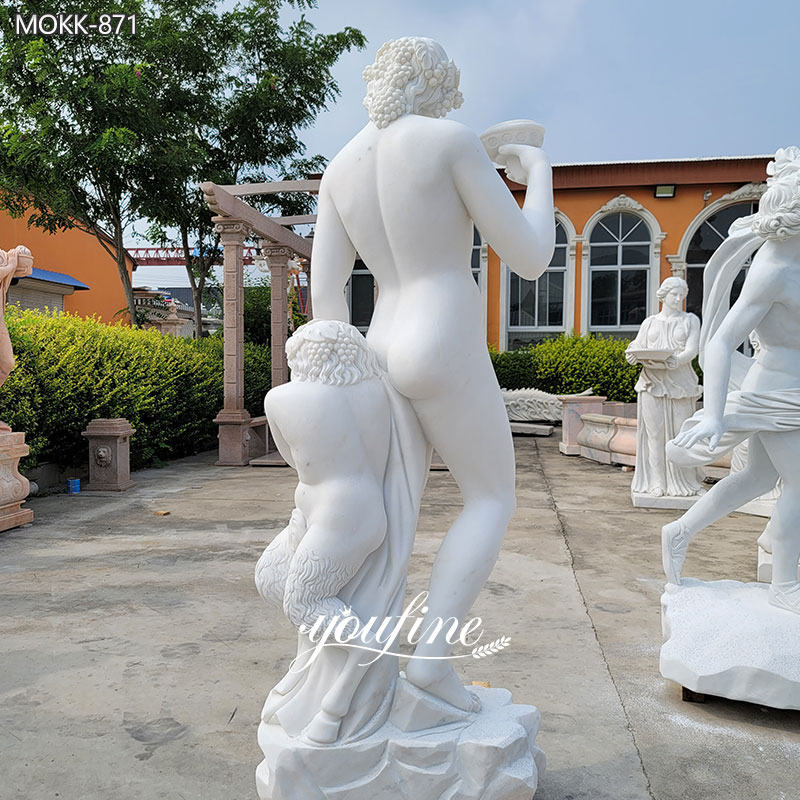 Famous Marble Michelangelo Bacchus Statue