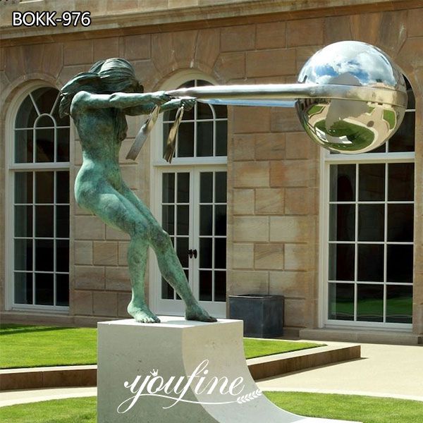 Brass Force of Nature Statue Replica