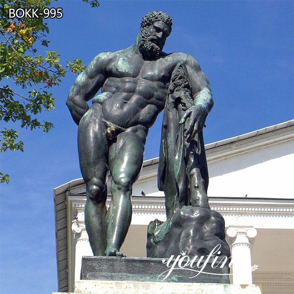 Life Size Bronze Farnese Hercules Statue for Sale
