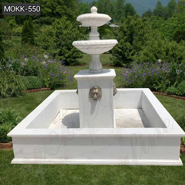 Lowest Price Tiered Marble Water Fountain for Backyard Decor MOKK-550