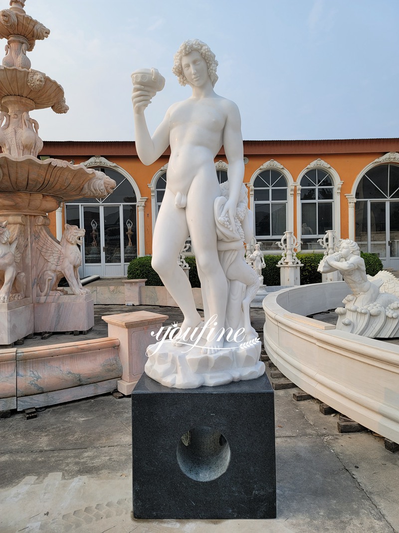 Michelangelo Bacchus marble Statue 