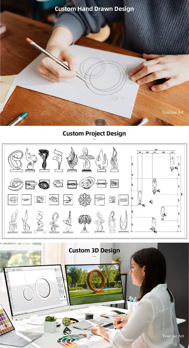 YouFine's sculpture design team
