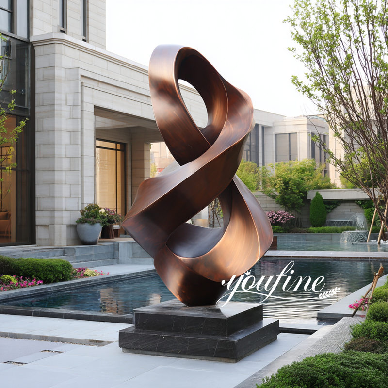 Modern Large Metal Yard Sculpture for Sale CSS-429