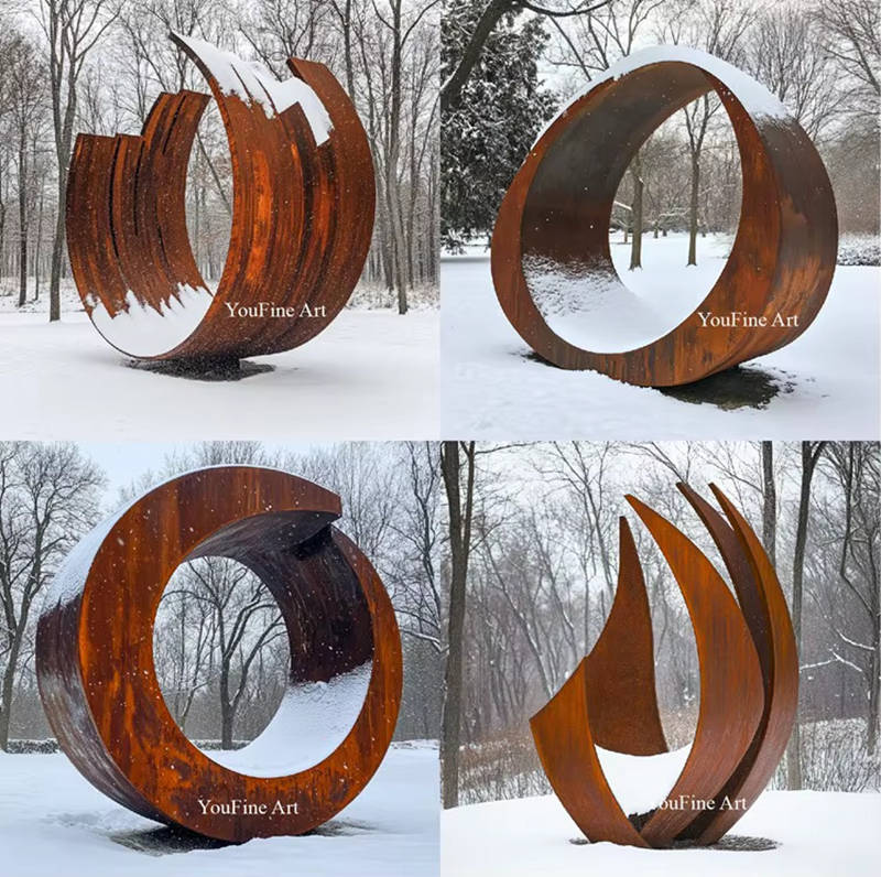 durability of corten steel sculpture