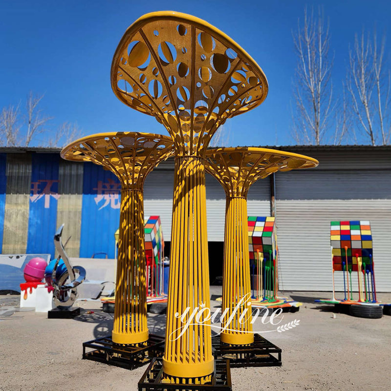 extra large metal tree sculpture