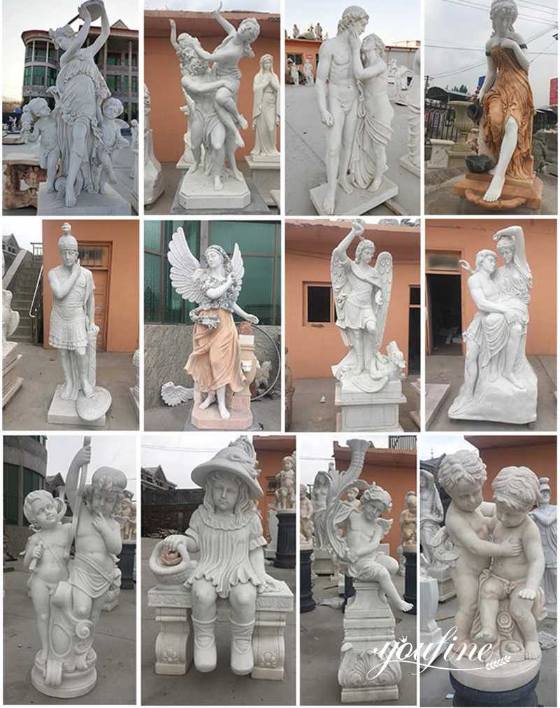 marble lady statue