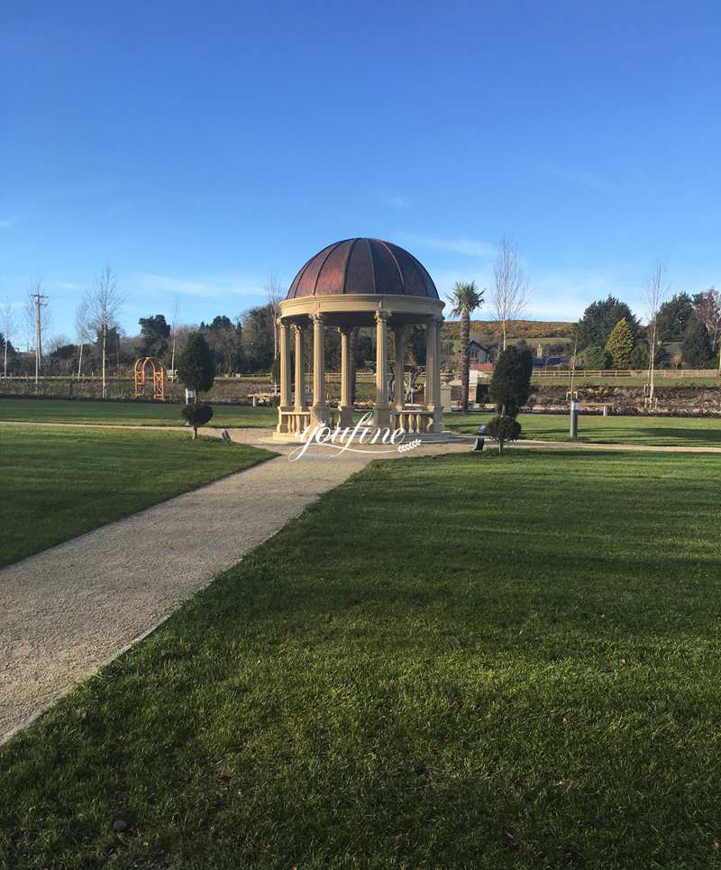 Beige marble gazebo feedback