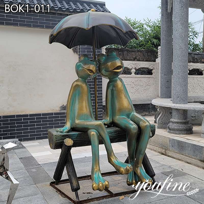 First-class Quality Bronze Frog Sculpture Factory Supplier BOK1-011