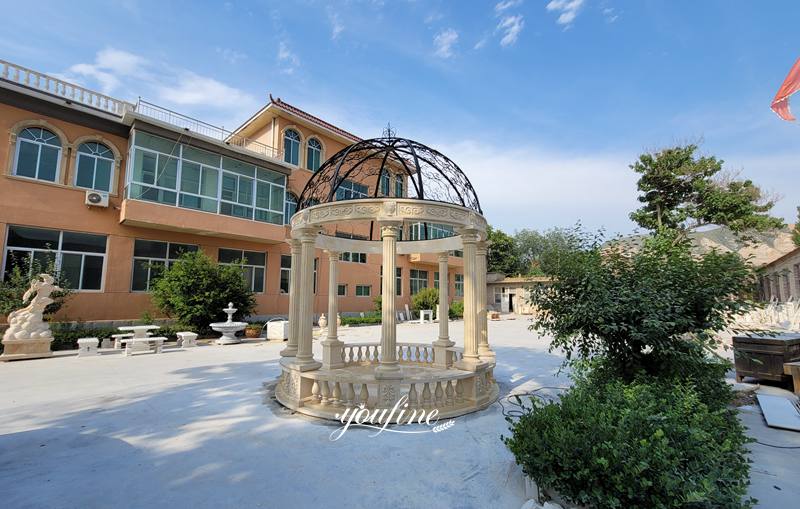 Large Outdoor Marble Gazebo