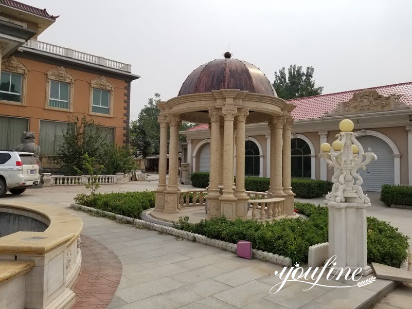 Marble Extra Large Gazebo for Sale Garden Decor