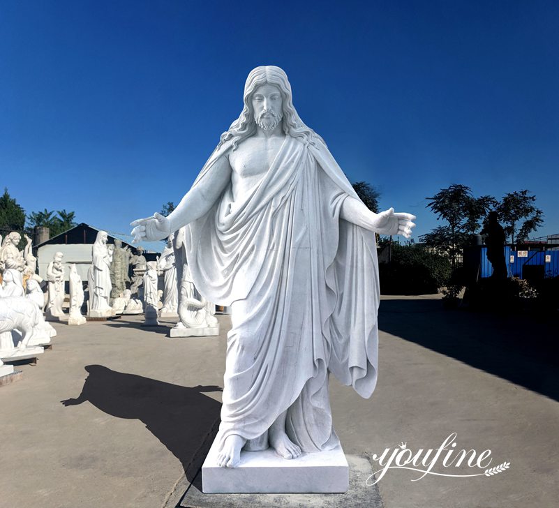 Marble Jesus Garden Statues for Sale Church Decor