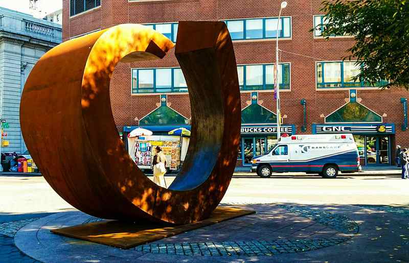 Street Decor Corten Steel Sculptures for Sale