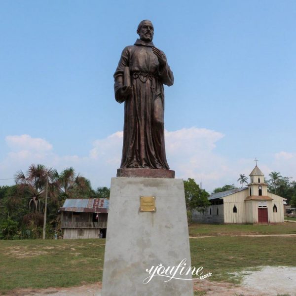 Custom Bronze Samuel Fritz Statue Successfully Installed in Peru