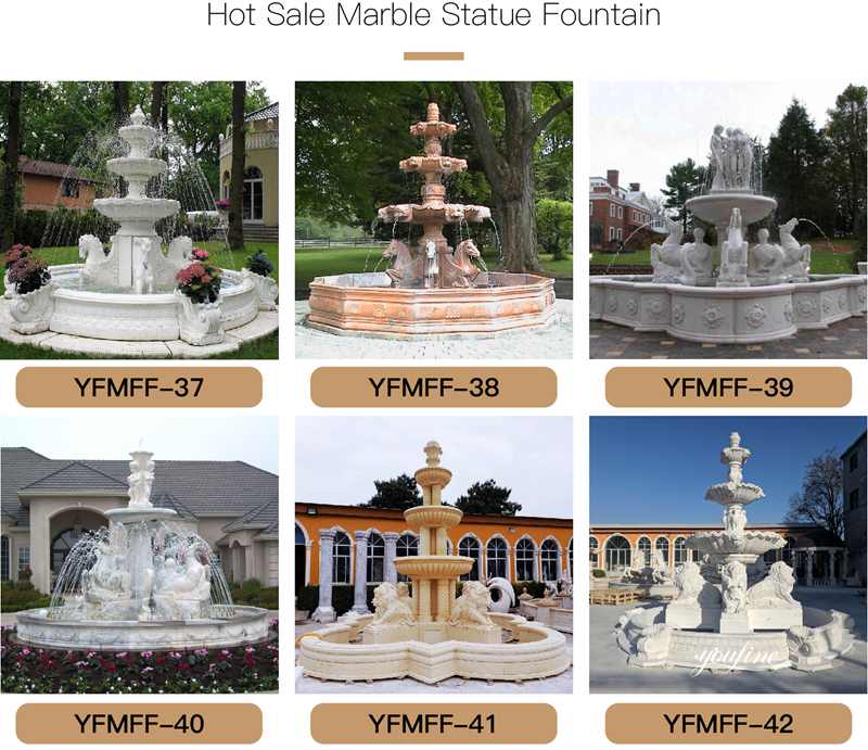 marble water fountain for sale
