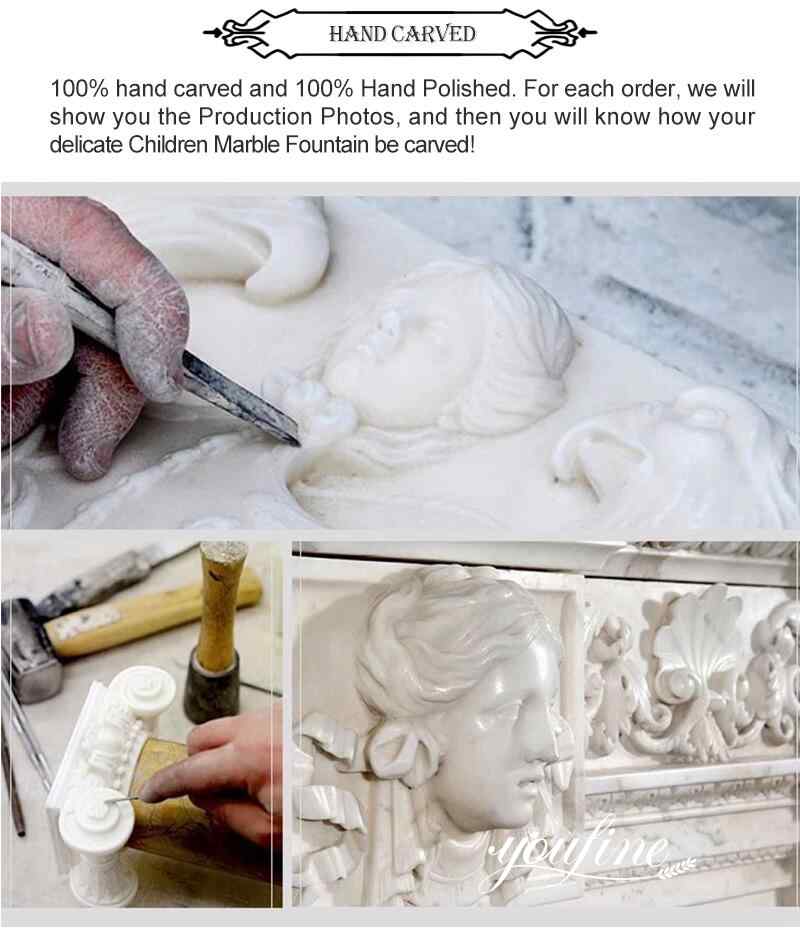 process of marble garden planter for sale