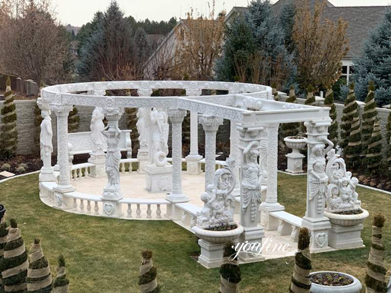 white marble gazebo feedback